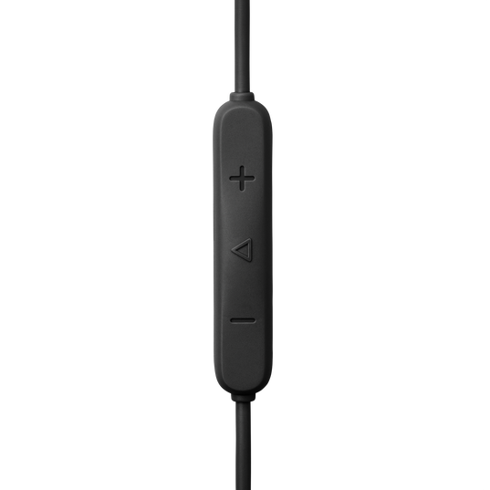 JBL Endurance Run 3 USB-C - Black / Lime - USB-C Wired Sport Headphones - Left
